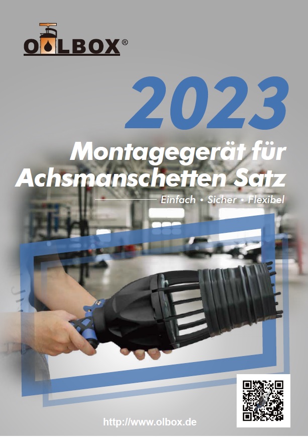 Montagegerät für Achsmanschetten Satz