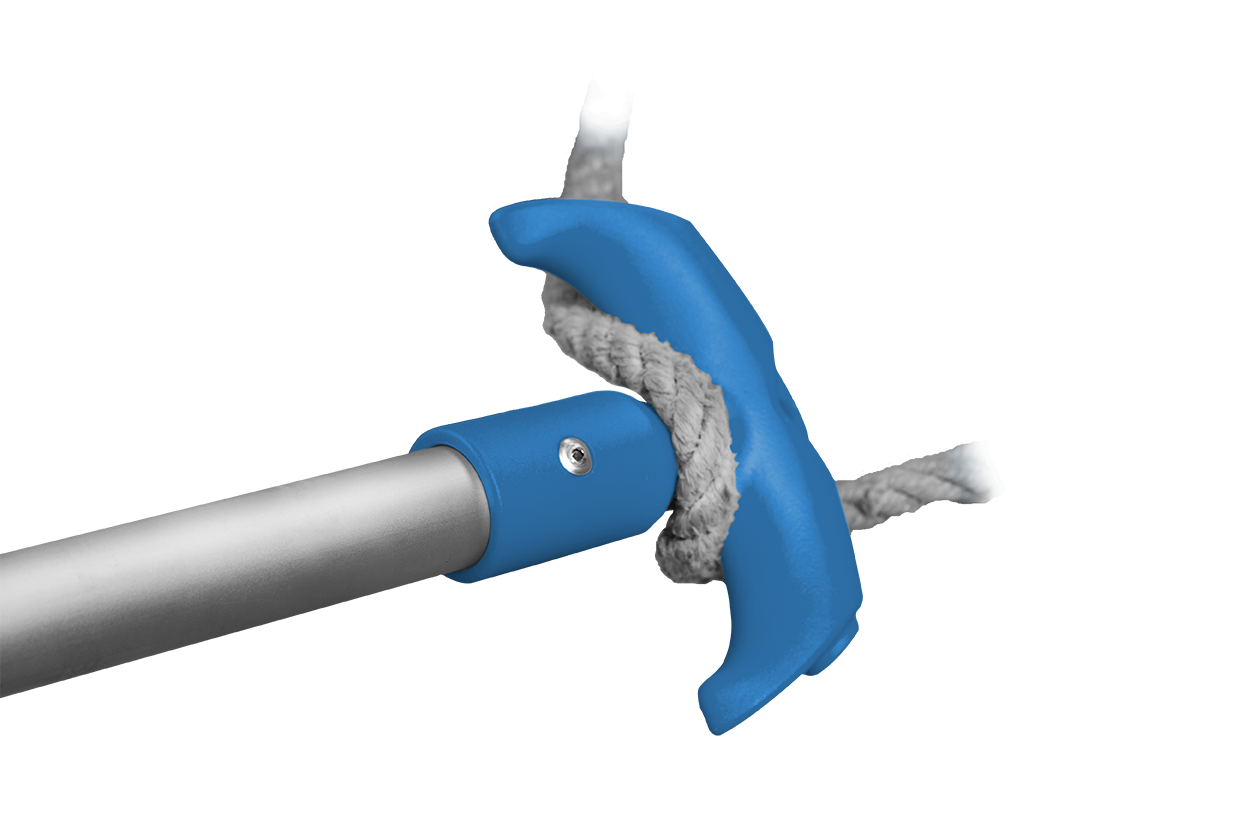 Boat Hook with Pump Function (sky blue)