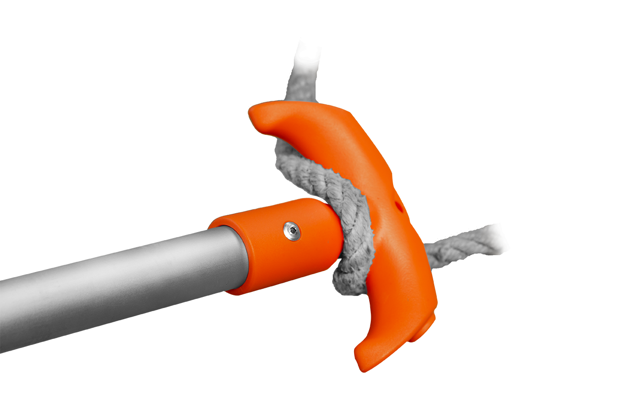 Boat Hook with Pump Function (sun orange)